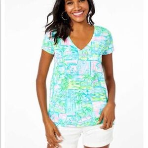 Lilly Pulitzer Honda Classic V Neck